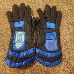 Wild Kratts Chris Costume Blue & Black Gloves by Wicked Cool Toys WCT